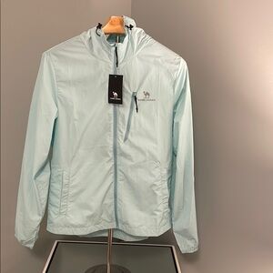 Camel Crown Women's Light Blue Windbreaker nwt medium